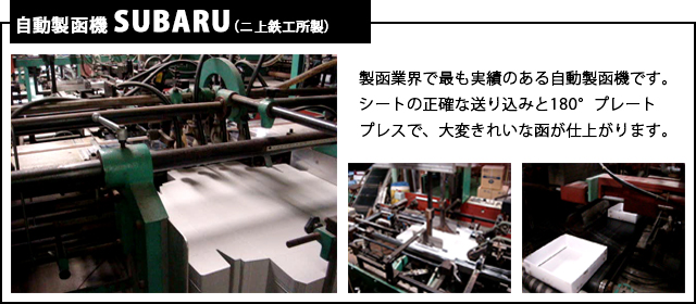 自動製函機スバル