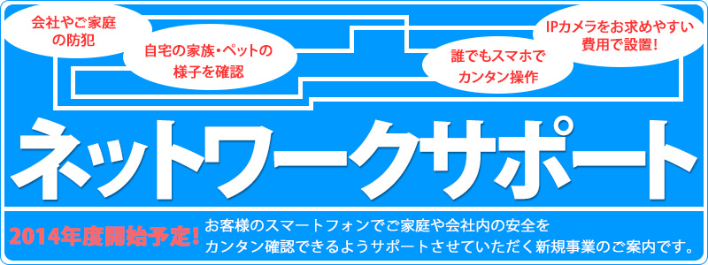 ネットワークサポート